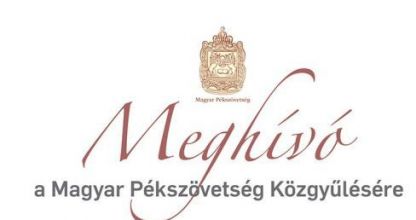 Meghívó a Magyar Pékszövetség Közgyűlésére 2022